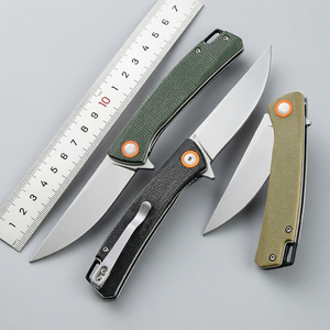 <span class=keywords><strong>Couteau</strong></span> de poche pliant léger 71g avec lame en acier D2 et manche en Micarta, 180mm, fin, pour bricolage, camping, randonnée, outil utilitaire, cadeau - Product Image 3