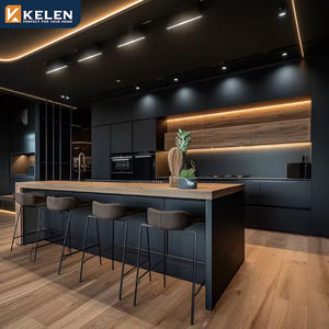 Gabinetes de Cocina Kelen 2026, Islas de Cocina, Laca de Alto Brillo, Diseño Modular Moderno, Proveedor, Mármol Blanco, Gabinetes de Pared de Cocina Blancos - Product Image 4