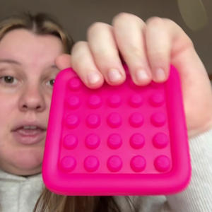 ของเล่นบับเบิ้ลซิลิโคนหลากสีแบบนำกลับมาใช้ใหม่ - ของเล่นบีบคลายเครียด - Product Image 6