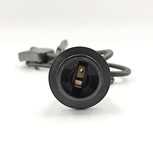 EU trong nhà dây đèn chủ ánh sáng ổ cắm 303 chuyển đổi bện dây E14 nử<span class=keywords><strong>a</strong></span> răng Himalaya Muối đèn cơ sở đứng dây cáp điện - Product Image 6