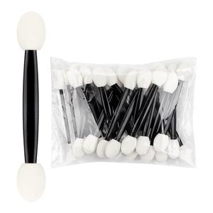 Éponge Applicatrice Double Tête Jetable Noire pour Ombre à Paupières HQ Mixed Proc Discount, Pinceau de Maquillage pour Crayon à Sourcils - Product Image 1