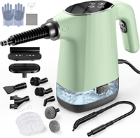 Nettoyeur Vapeur Portable Haute Température 1200W, Réservoir Amovible 550ML, Pression Vapeur 5 Bars, Autonomie 60 Min, 2 Réglages Ajustables, OEM Rapide