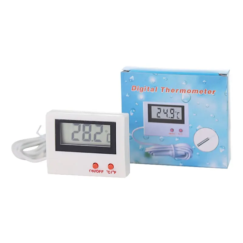 Factory Direct Supplier Alarm Digital Electronic Refrigerator Thermometer