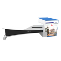 Support de rangement horizontal pour console de jeu PlayStation 5 (PS5) – Présentoir pour disques et CD