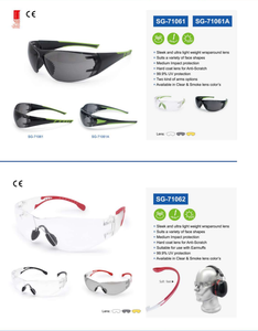UV Protection Safety Eyewear Anti-Fog Impact-Resistant Industrial Safety Glasses Eye Protection with Comfort &amp; <strong>Security</strong> - Product Image 6