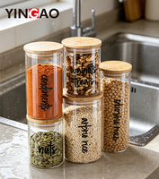 Étiquettes personnalisées imperméables et résistantes à l'huile, autocollantes pour bouteilles, bocaux, boîtes de conserve, classification de cuisine, décoration, autocollants prédécoupés