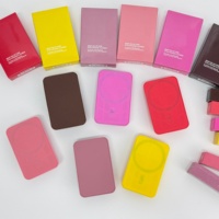 Coque de téléphone magnétique 2026 avec logo audacieux, 12 couleurs pures, nouvelle version améliorée pour gloss à lèvres, compatible Apple 18/17/16/15/14/13