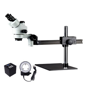 Cámara Digital Trinocular con anillo de luz Led, 7X-45X, Vga, 20Mp, compra de <span class=keywords><strong>microscopio</strong></span> en línea - Product Image 1