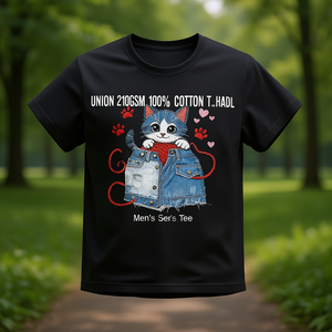 T-Shirt Unisex 210GSM 100% Cotone, Maglietta Casual Traspirante e Resistente per Uomo - Product Image 3