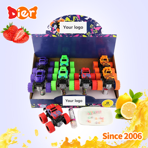 Kẹo Bán Buôn Tùy Chỉnh Nhãn Hiệu Riêng 4WD Off Road Xe Đồ Chơi Xe Hơi Quái Vật Xe Tải Đồ Chơi & Đầy Màu Sắc Máy Tính Bảng Kẹo Trẻ Em Kẹo Đồ Chơi OEM - Product Image 5