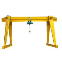 Pont roulant monopoutre compact M6 de 5 tonnes à déplacement sur rail, direct usine, pour atelier d'assemblage de composants