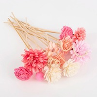 Promotionnel En Gros 15PCS Rose Série Fleur Rotin Parfums Reed Diffuse Bâton Bricolage Ornements Décor À La Maison