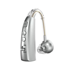 Audífono Digital Recargable BTE <span class=keywords><strong>de</strong></span> Calidad Premium, 4 Canales, Reducción <span class=keywords><strong>de</strong></span> Ruido, Diseño Ecológico, Certificado CE/FCC, Ajustable - Product Image 1