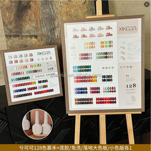 Présentoir sur pied pour vernis à ongles en gel, <span class=keywords><strong>nuancier</strong></span> de vernis à ongles en gel, présentoir de vernis à ongles en gel fait à la main, livre de présentation de faux ongles - Product Image 4