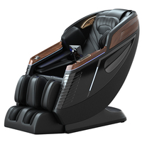 Silla de Masaje Eléctrica Profesional L39 AI 3D Zero Gravity para Cuerpo Completo con Pilates, Estiramiento, Luz Ambiental para Villa, Hotel, SPA, OEM