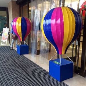 Tùy Chỉnh PU Vải Hot-Air Balloon Trang Trí Cảnh Đối Với Trung Tâm Mua Sắm Trang Trí - Product Image 2