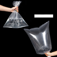 Bolsas de Almacenamiento Transparentes de 45x65 Pulgadas (Paquete de 10) |   Cierre de cremallera a prueba de humedad y polvo para uso doméstico en equipaje, electrodomésticos y artículos de temporada