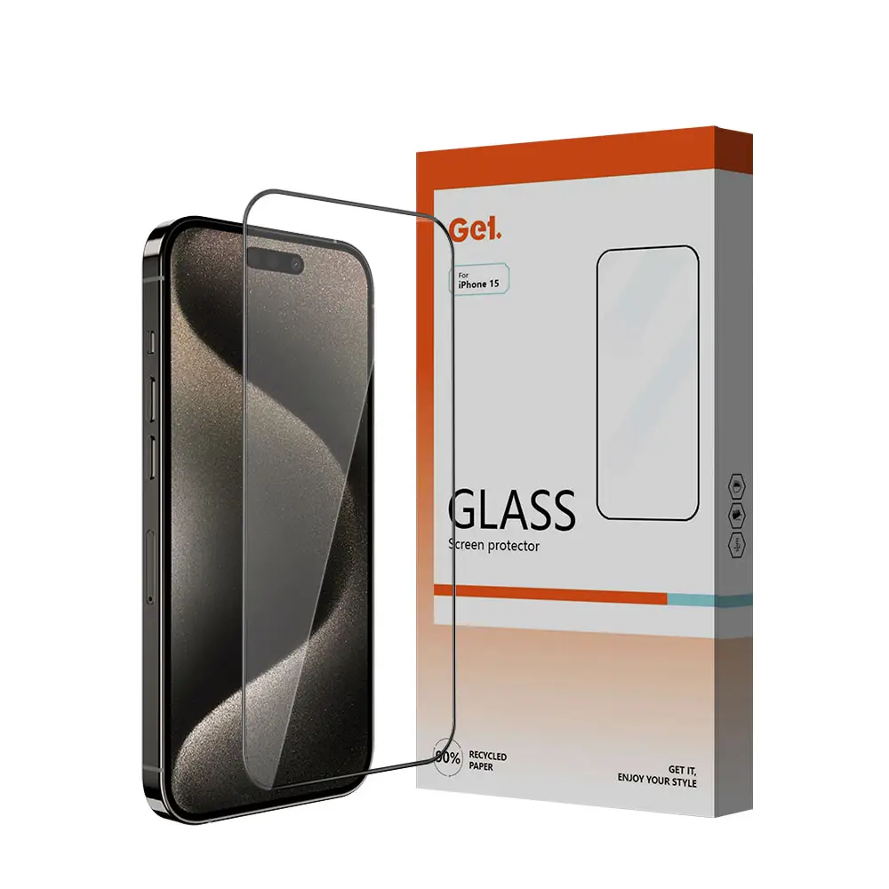 أداة تثبيت واقي شاشة الهاتف المحمول الخاص من الزجاج المقسى لهاتف iPhone 12 13 14 15 Pro Max Plus
