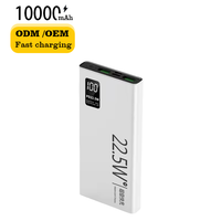 Nouveau modèle en promotion : Power Bank 10000 mAh à charge rapide bidirectionnelle QC3.0 PD22.5W, 3 sorties et double entrée, super rapide