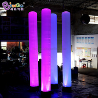 Colonne lumineuse gonflable LED pour publicité, événements extérieurs, scènes et décorations de fête