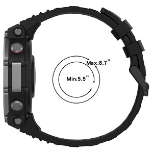 Offres Spéciales Bracelet de montre en silicone sport deux couleurs pour bracelets de montre T-REX3 <span class=keywords><strong>Amazfit</strong></span> avec outils d'installation - Product Image 4