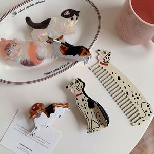 Nuevo lindo Animal cachorro horquilla disco personalizado <span class=keywords><strong>pelo</strong></span> tiburón Clip ácido acético Clip de agarre para la parte posterior de la cabeza accesorios divertidos para el cabello - Product Image 4