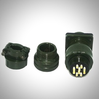 MS5015 Connecteur circulaire Taille de coque 18 MS3102A18-1P MS3106A18-1S 10 broches MIL Spec