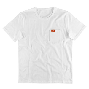 T-shirt homme grande taille, couleur unie, été, style décontracté, poches, possibilité d'impression de logo. - Product Image 1