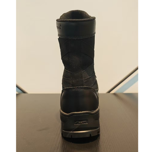 Botas de cuero vacuno negras para hombre TSB05, duraderas, para entrenamiento, senderismo, bosque, jungla, Asiaon H. - Product Image 4