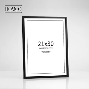 Wholesale High-end Minimalist Solid Wood A1 A3 A4 A5 4x6 5x7 <strong>6x8</strong> 8x10 11x14 16x20 Picture <strong>Frame</strong> Table Photo <strong>Frame</strong> - Product Image 1