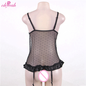 Di alta qualità erotico grasso maturo donne Sexy giarrettiera in pizzo orsacchiotti Lingerie - Product Image 6