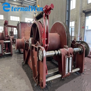 Winch Hidrolik Planetary dan Worm Gear 20 Ton 30 Ton 50 Ton Winch Kelautan Winch Hidrolik - Product Image 4