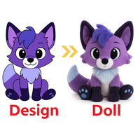 Fabricant de mini peluches de 10cm de dessin animé personnalisées poupée de coton idole personnalisée poupée en peluche de 10cm jouet en peluche personnalisé pour bébé