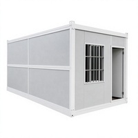 Maison conteneur modulaire pliable de type Z Vicdowex - Résistante aux tremblements de terre, facile à déplacer, taille et couleur personnalisables