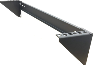 Customizable Under <b>Desk</b> Rack Mount Kit, Heavy Duty Network Equipment Bracket, Easy Install 19 Inch Rack Support Holder - Product Image 3