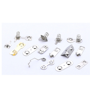 16850 Cr2032 di precisione foglia in acciaio SMT porta contatti batteria molla Clip in metallo piastra di contatto per batteria aaa molla - Product Image 1
