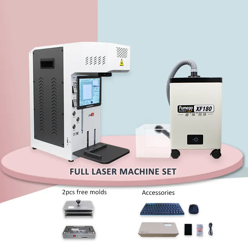 JiuTu Separating Cutting Engraving Machine For Iphone Back Glass Remover TBK958B Laser Machine