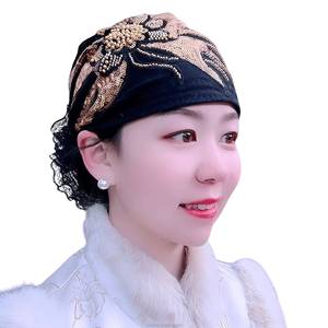 Breathable eco-friendly polyester-cotton Muslim solid color neck scarf, women's headscarf, Islamic hat - Product Image 1