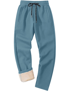Customized Winter Thicken Warm Pants <strong>Men's</strong> <strong>Fleece</strong> Pants <strong>Men's</strong> <strong>Trouser</strong> Heavyweight Sherpa <strong>Lined</strong> Sweatpants Cargo <strong>Men's</strong> <strong>Trousers</strong> - Product Image 4
