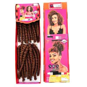 Meilleures ventes en gros : Cheveux bouclés de 8 pouces de haute qualité, volumineux et rebondissants, pour tresses afro torsadées et tresses au crochet en vrac - Product Image 3