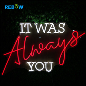 Factory Supply High Quality Custom 12V Led <b>Neon</b> Shop Name <b>Neon</b> <b>Light</b> Logo <b>Sign</b> - Product Image 1