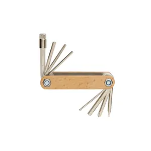 Outil multifonction en bois FSC, gadgets durables - Product Image 5