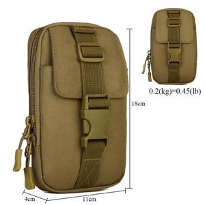 Sac d'accessoires tactique PLUS Molle, pochette pour téléphone de 6 pouces, sac à outils pour la pêche et l'escalade en plein air, sacs multi-usages - Product Image 2