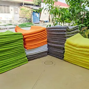 Đa chức năng dishcloth làm sạch khăn cho hộ gia đình nhà bếp sợi nhỏ vải