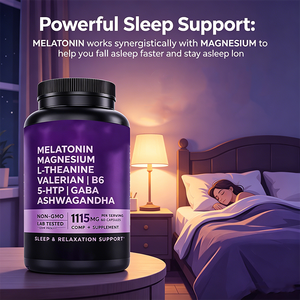 Capsules de soutien au sommeil à <span class=keywords><strong>l</strong></span>'extrait de thé vert CLA sous marque privée pour femmes, OEM, 90 unités, durée de conservation de 24 mois, dose de 2 capsules - Product Image 2