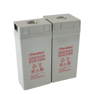 Maintenance Free 2V Battery Drained Lead Acid Battery 2V 200Ah