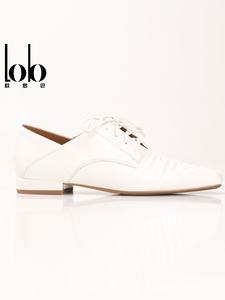 Tendencias de Moda de Alta Gama Primavera 2026, <span class=keywords><strong>Zapatos</strong></span> de Mujer de Piel Vacuna con Cordones, Antideslizantes, Transpirables, de Cuero Genuino - Product Image 1