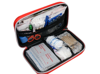 44 pezzi In un Mini pacchetto di emergenza all'aperto Kit di pronto soccorso per viaggi di sopravvivenza In natura selvaggia campeggio borsa medica Kit di emergenza per auto