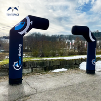 Nouveau design Publicité commerciale extérieure Gonflables Arc gonflable prêt pour l'événement Arches de finition de début Ballon de porte de soufflage d'air