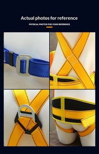 Cintos de Segurança Usados para Trabalho em Altura ao Ar Livre, Atacado, Fita de Polipropileno, Fivela D-Ring de Aço Liga, Comprimento Ajustável, Proteção Contra Quedas - Product Image 6